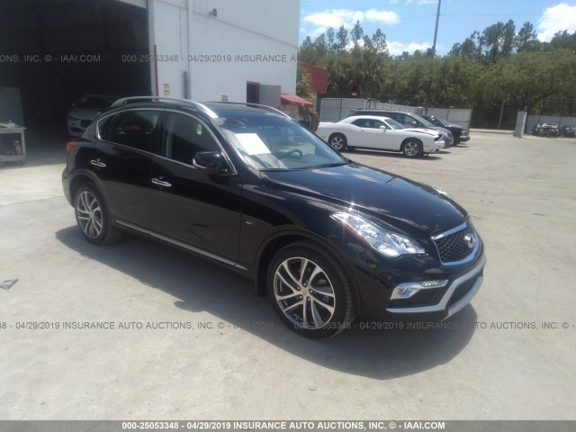 JN1BJ0RP5HM384693 - 2017 INFINITI QX50 BLACK photo 1