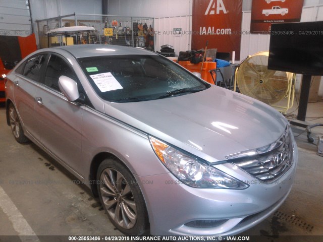 5NPEC4AC1BH103429 - 2011 HYUNDAI SONATA SE/LIMITED SILVER photo 1