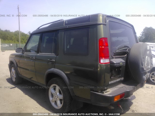 SALTY1241XA905985 - 1999 LAND ROVER DISCOVERY II  Կանաչ լուսանկար 3