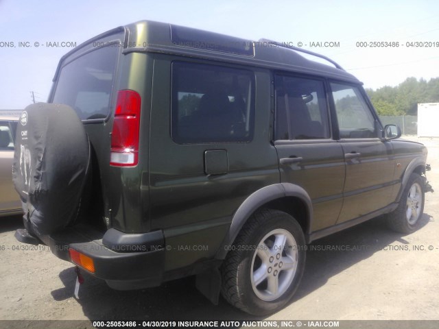 SALTY1241XA905985 - 1999 LAND ROVER DISCOVERY II  Կանաչ լուսանկար 4