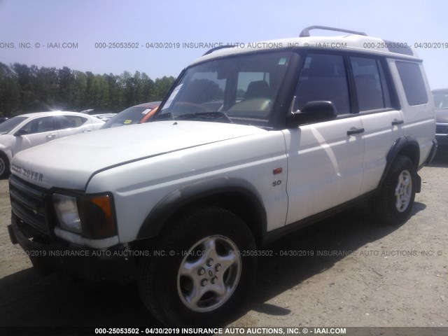 SALTL1549YA285947 - 2000 LAND ROVER DISCOVERY II  Սպիտակ լուսանկար 2