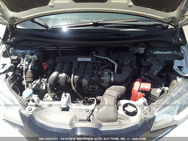 3HGGK5H82FM784950 - 2015 HONDA FIT EX/EXL SILVER photo 10