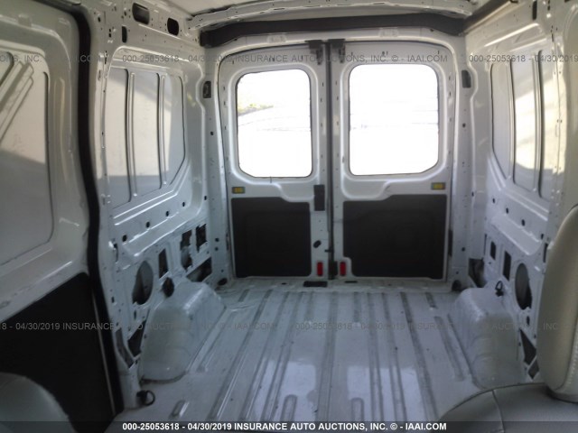 1FTYE1CM3JKA84166 - 2018 FORD TRANSIT WHITE photo 8