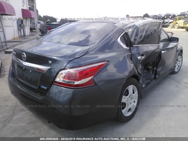 1N4AL3AP3DC153510 - 2013 NISSAN ALTIMA 2.5/S/SV/SL GRAY photo 4