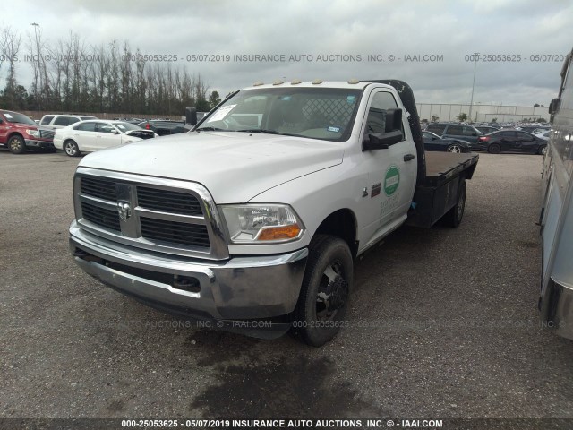 3C7WDSBL6CG129848 - 2012 DODGE RAM 3500 ST/SLT WHITE photo 2