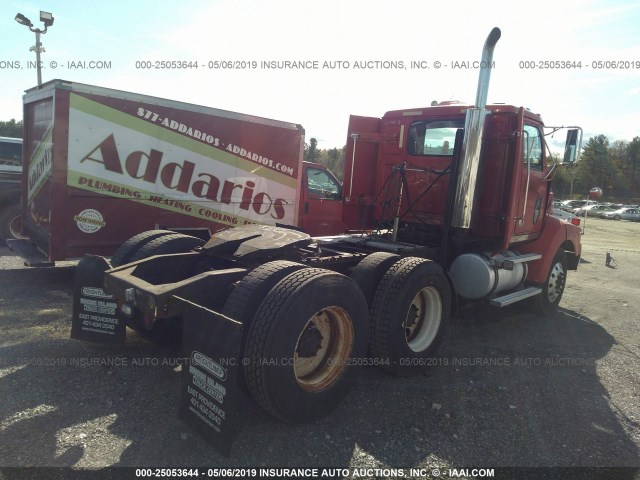 5KJJALCG64PM03962 - 2004 WESTERN STAR/AUTO CAR CONVENTIONAL 4900SA RED photo 4