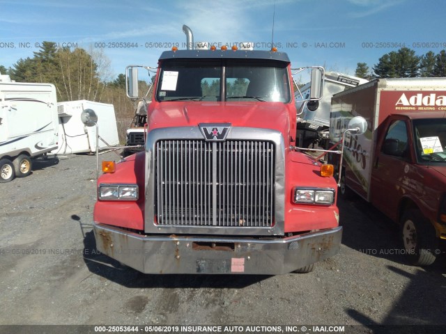 5KJJALCG64PM03962 - 2004 WESTERN STAR/AUTO CAR CONVENTIONAL 4900SA RED photo 6