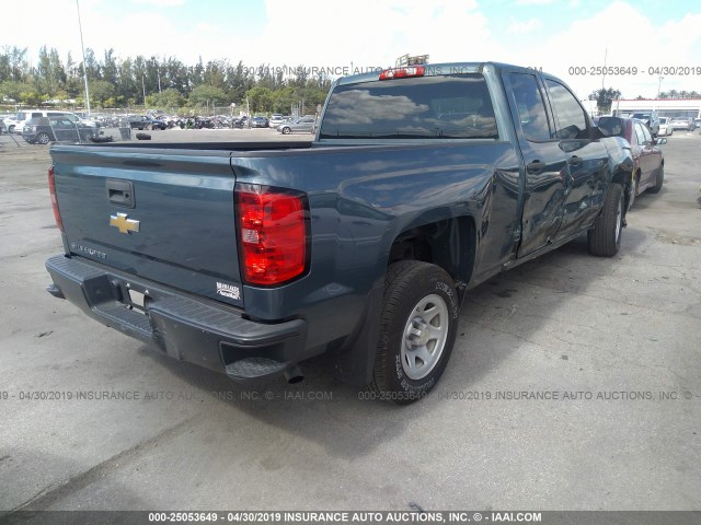 1GCRCPEC0EZ180092 - 2014 CHEVROLET SILVERADO C1500 蓝色 照片 4