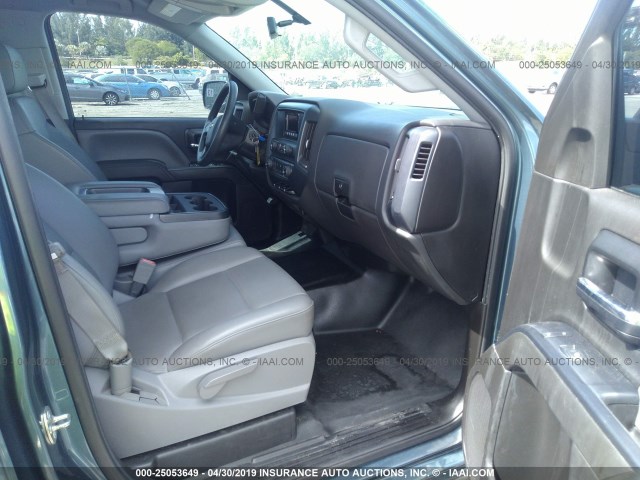 1GCRCPEC0EZ180092 - 2014 CHEVROLET SILVERADO C1500 蓝色 照片 5