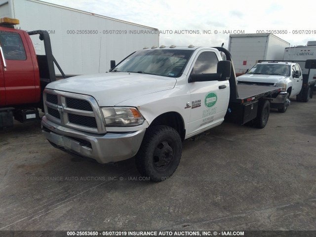 3C7WRTBL9DG599557 - 2013 RAM 3500 WHITE photo 2