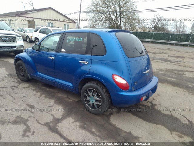 3A4FY58B36T279617 - 2006 CHRYSLER PT CRUISER TOURING BLUE photo 3