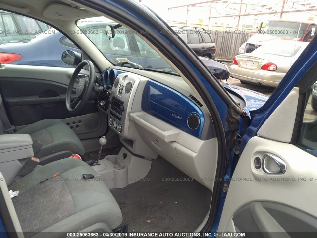 3A4FY58B36T279617 - 2006 CHRYSLER PT CRUISER TOURING BLUE photo 5