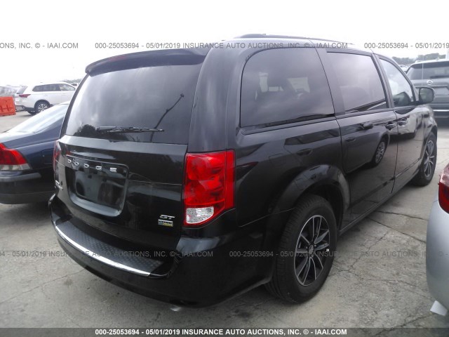 2C4RDGEGXKR622608 - 2019 DODGE GRAND CARAVAN  BLACK photo 4