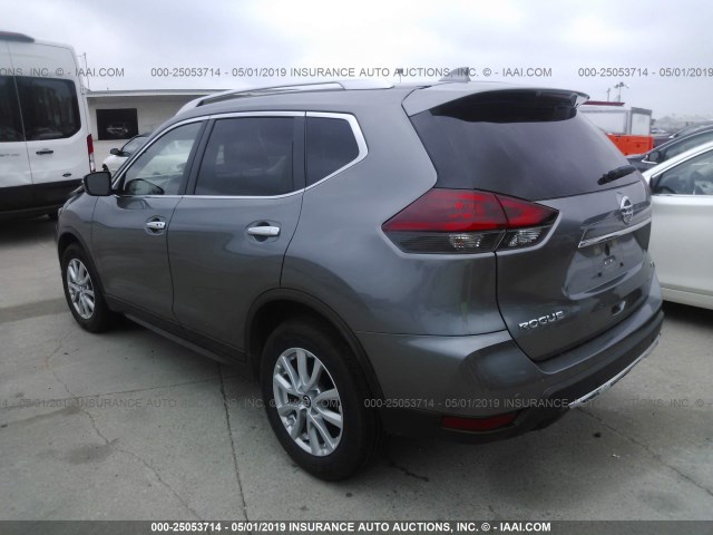 KNMAT2MT1KP514669 - 2019 NISSAN ROGUE S/SV GRAY photo 3