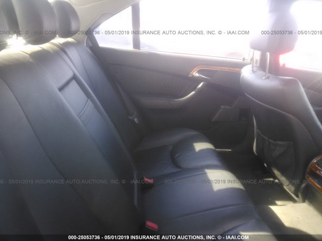 WDBNG75J23A367961 - 2003 MERCEDES-BENZ S 500 GRAY photo 8