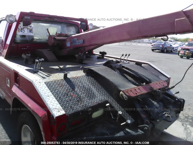 1FDLF47F6SEA14807 - 1995 FORD F SUPER DUTY RED photo 7