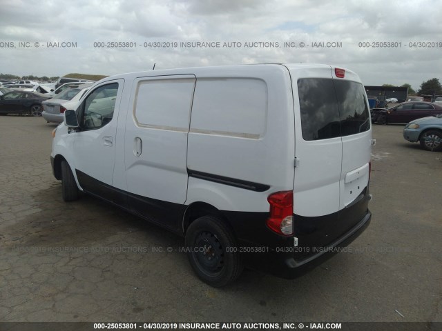 3N63M0YN6HK692302 - 2017 CHEVROLET CITY EXPRESS LS WHITE photo 3