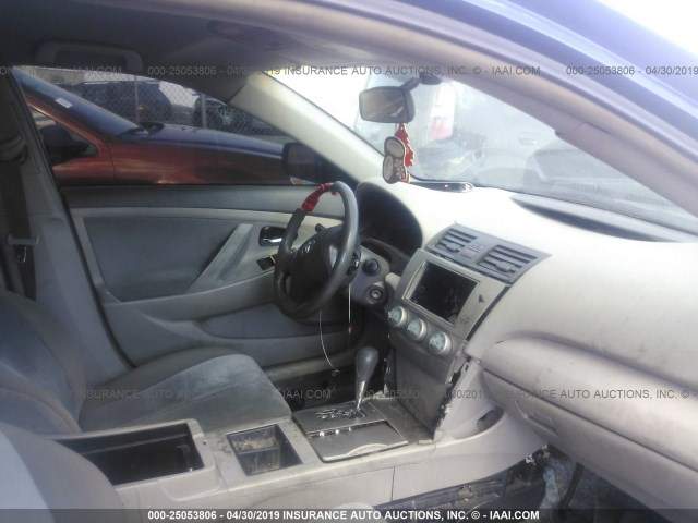 4T1BE46K07U026848 - 2007 TOYOTA CAMRY NEW GENERAT CE/LE/XLE/SE BLUE photo 5
