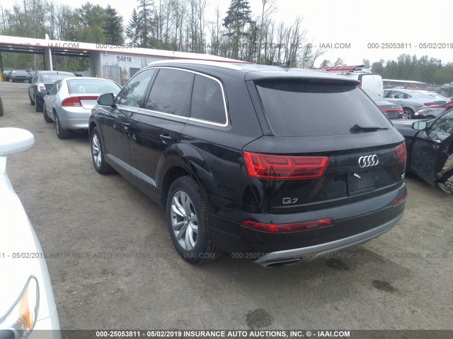 WA1LAAF75JD038378 - 2018 AUDI Q7 PREMIUM PLUS BLACK photo 3