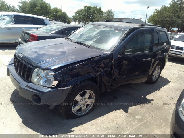 1J4GS48K55C567259 - 2005 JEEP GRAND CHEROKEE LAREDO/COLUMBIA/FREEDOM 黑色 照片 2