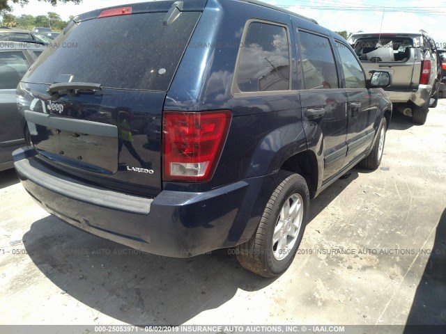 1J4GS48K55C567259 - 2005 JEEP GRAND CHEROKEE LAREDO/COLUMBIA/FREEDOM 黑色 照片 4