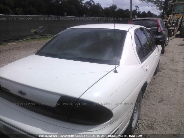 2G1WL52J811281872 - 2001 CHEVROLET LUMINA WHITE photo 4