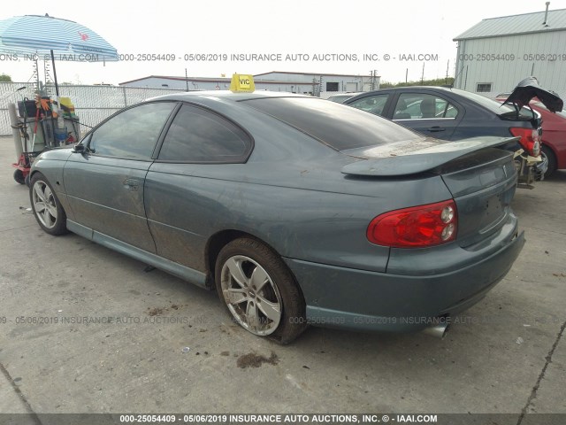 6G2VX12U35L402048 - 2005 PONTIAC GTO BLUE photo 3