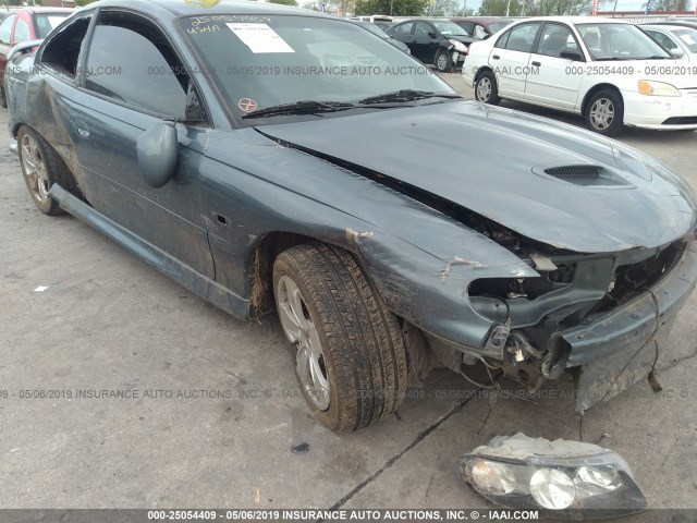 6G2VX12U35L402048 - 2005 PONTIAC GTO BLUE photo 6