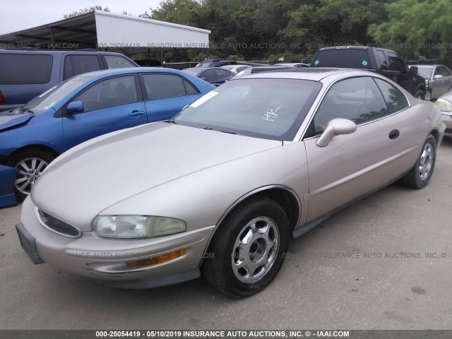 1G4GD2212X4701562 - 1999 BUICK RIVIERA BEIGE photo 2