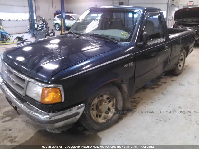 1FTCR10A5STA44966 - 1995 FORD RANGER BLUE photo 6