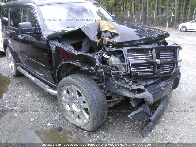 1D8GU586X8W124442 - 2008 DODGE NITRO R/T BLACK photo 6