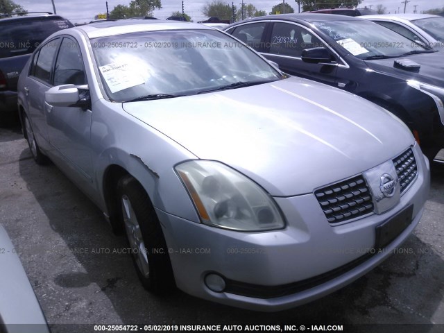 1N4BA41E06C855706 - 2006 NISSAN MAXIMA SE/SL SILVER photo 1