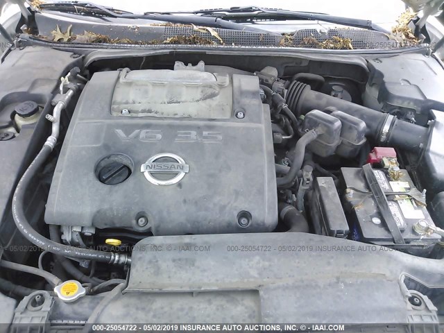 1N4BA41E06C855706 - 2006 NISSAN MAXIMA SE/SL SILVER photo 10