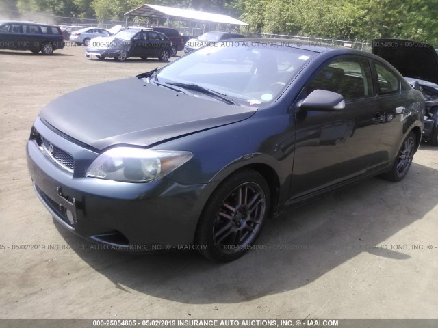 JTKDE177560093563 - 2006 TOYOTA SCION TC GRAY photo 2