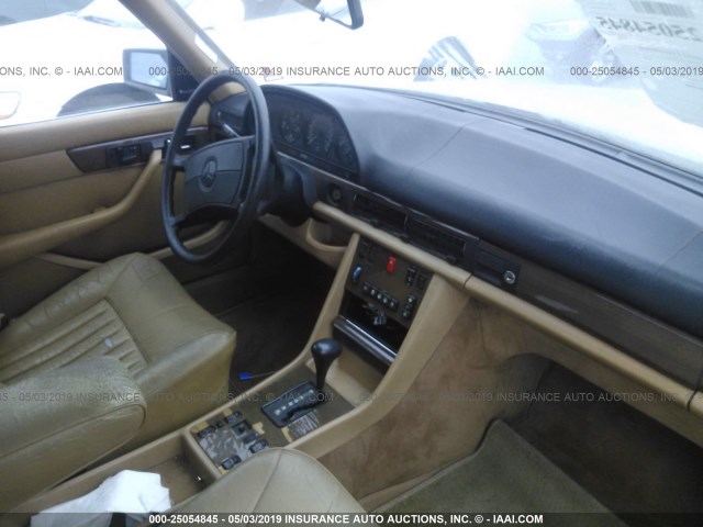 WDBCA35DXHA345385 - 1987 MERCEDES-BENZ 420 SEL BEIGE photo 5