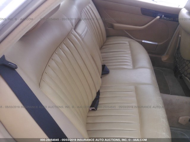 WDBCA35DXHA345385 - 1987 MERCEDES-BENZ 420 SEL BEIGE photo 8