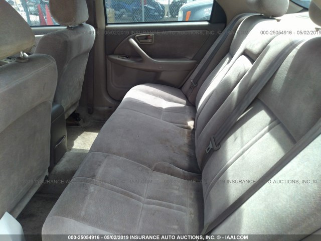 4T1BG22K7WU332514 - 1998 TOYOTA CAMRY CE/LE/XLE 红色 照片 8