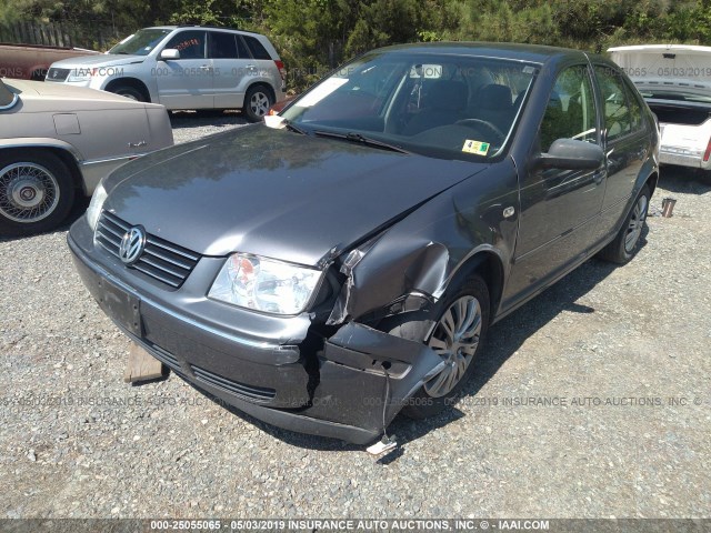 3VWRK69M04M062301 - 2004 VOLKSWAGEN JETTA GL GRAY photo 6