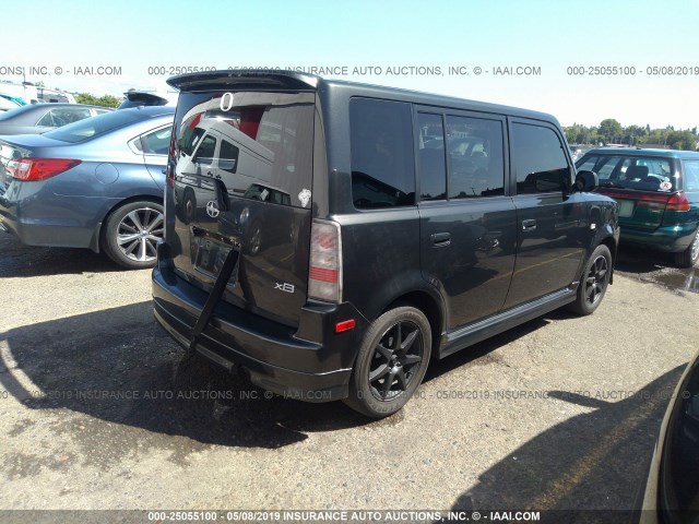 JTLKT324564091337 - 2006 TOYOTA SCION XB 灰色 照片 4