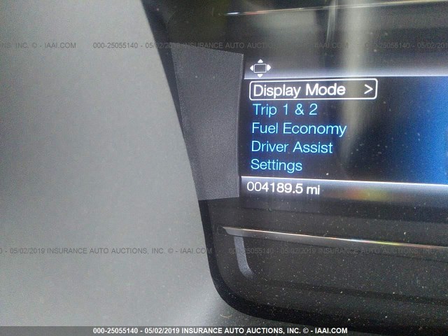 2FMGK5D84KBA08296 - 2019 FORD FLEX LIMITED WHITE photo 7