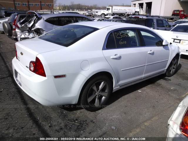 1G1ZC5EUXBF223629 - 2011 CHEVROLET MALIBU 1LT 白色 照片 4