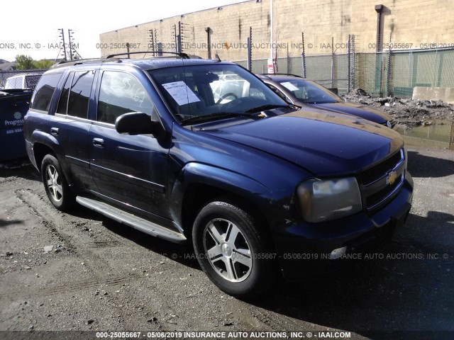 1GNET13M572121775 - 2007 CHEVROLET TRAILBLAZER LS/LT BLUE photo 1