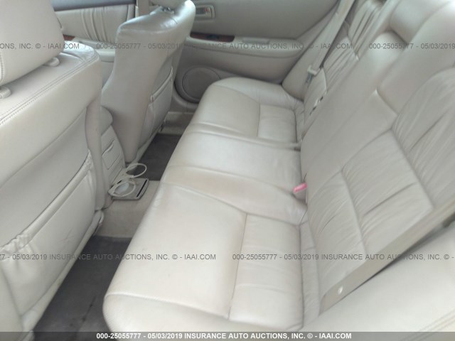 JT8BF28G6Y5080633 - 2000 LEXUS ES 300 Champagne photo 8