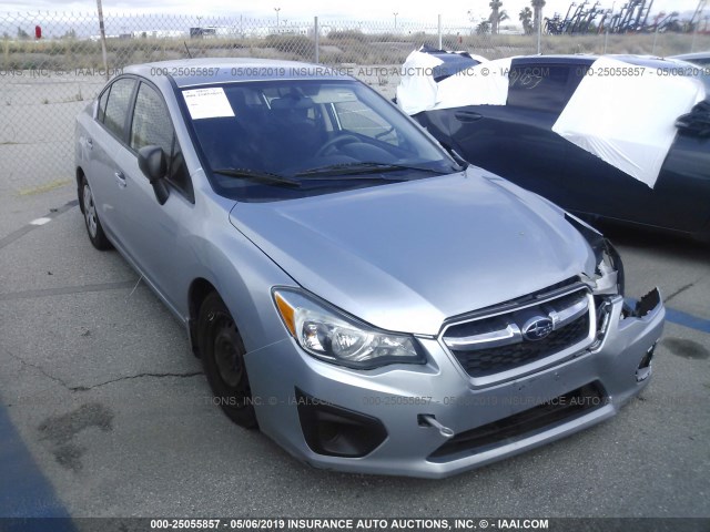 JF1GJAA65DH029995 - 2013 SUBARU IMPREZA BLUE photo 1