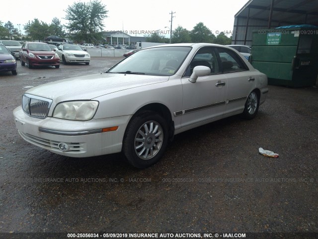 KMHFU45E44A364816 - 2004 HYUNDAI XG 350 WHITE photo 2