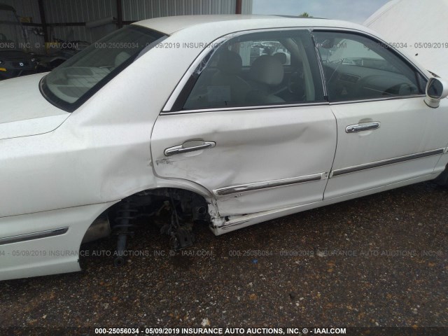 KMHFU45E44A364816 - 2004 HYUNDAI XG 350 WHITE photo 6