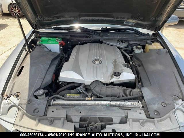 1G6DZ67A380169193 - 2008 CADILLAC STS GRAY photo 10