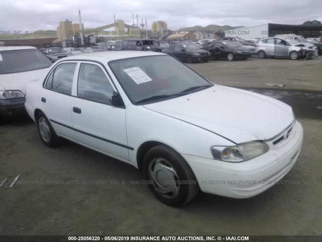 1NXBR12E7YZ306660 - 2000 TOYOTA COROLLA VE/CE/LE WHITE photo 1