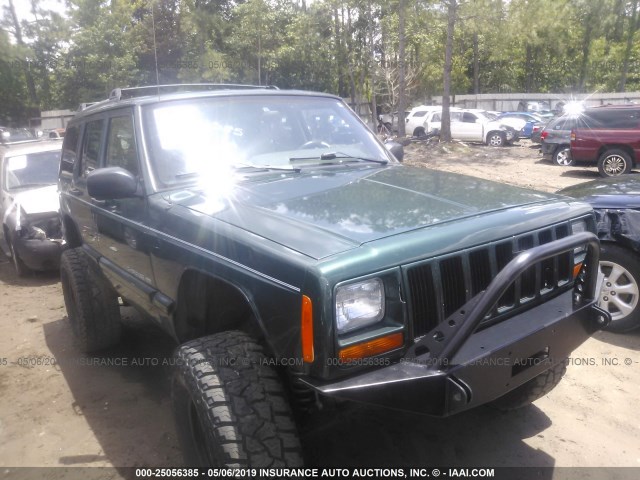 1J4FF78S9XL612742 - 1999 JEEP CHEROKEE LIMITED GREEN photo 1