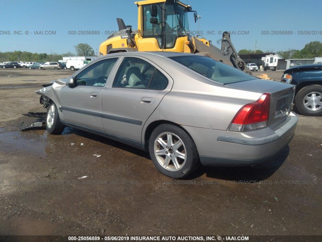 YV1RS58DX12013733 - 2001 VOLVO S60 2.4T GOLD photo 3